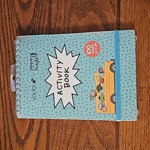 Yoobi Ultimate Marvel Activity Book 100 Pages